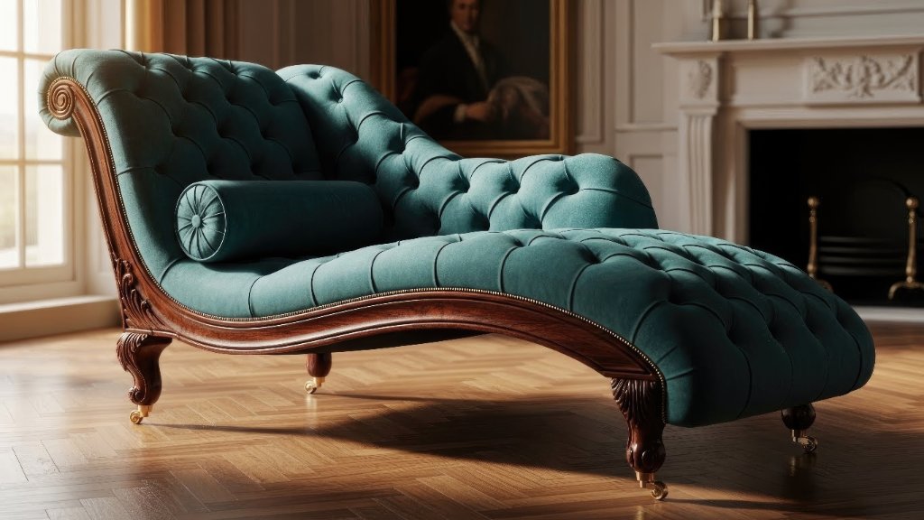Chaise Lounge upholstery cleaning — Steam Lion Chicago