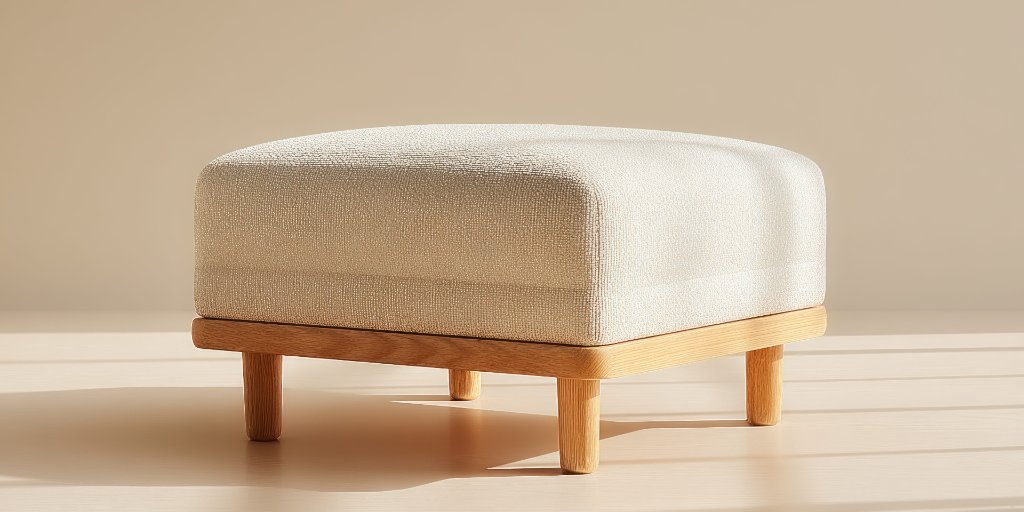 Ottomans upholstery cleaning — Steam Lion Chicago
